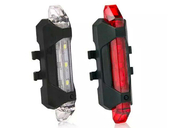 Комплект фонарей для велосипеда USB DC-918 - Фото 0