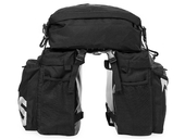 Велосипедная сумка на багажник Roswheel 1000D (37L) Black - Фото 2