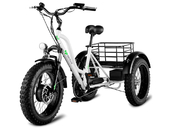 Трехколесный электрофэтбайк трицикл Grizzly M5 - Фото 0