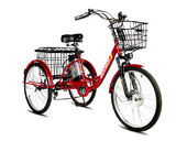 Велосипед трехколесный для взрослых с мотор-колесом RVZ-HZ-01 - Фото 0