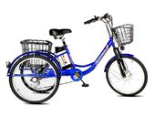 Велосипед трехколесный для взрослых с мотор-колесом RVZ-HZ-01 - Фото 5