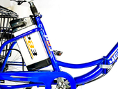 Велосипед трехколесный для взрослых с мотор-колесом RVZ-HZ-01 - Фото 11